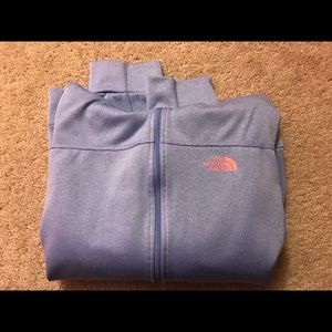 The North Face zip up sweatshirt